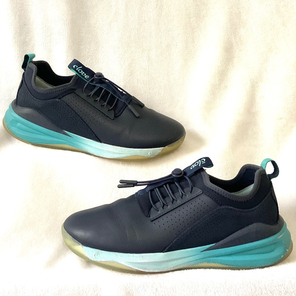 Clove Healthcare Nursing Shoes Size 9 Navy Blue Casual Comfort Work Sneakers
